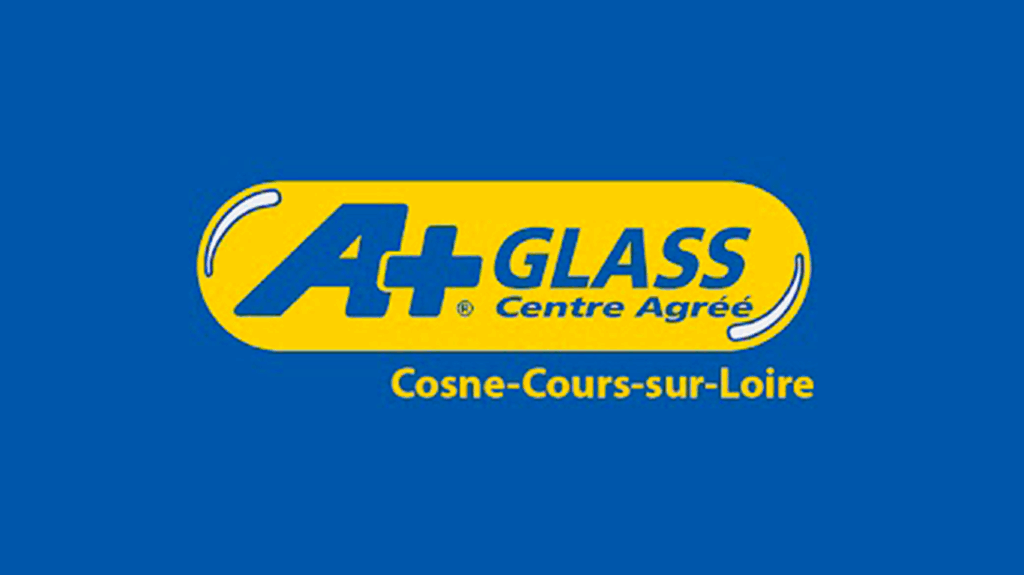 Logo A+GLASS Cosne-Cours-sur-Loire en haute définition